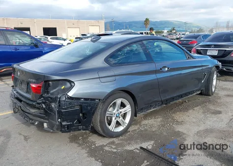 2014 BMW 428I z USA, uszkodzony, nr VIN WBA3N7C56EF719267